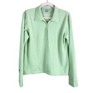 Kinross Cashmere Sweater Women’s XL 100% Cashmere Pullover Luxury Soft Collared